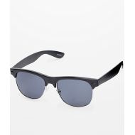 Zumiez Temple Retro Black & Silver Sunglasses