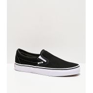 VANS Vans Classic Slip On Black & White Shoes