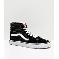 VANS Vans Sk8-Hi Black & White Skate Shoes