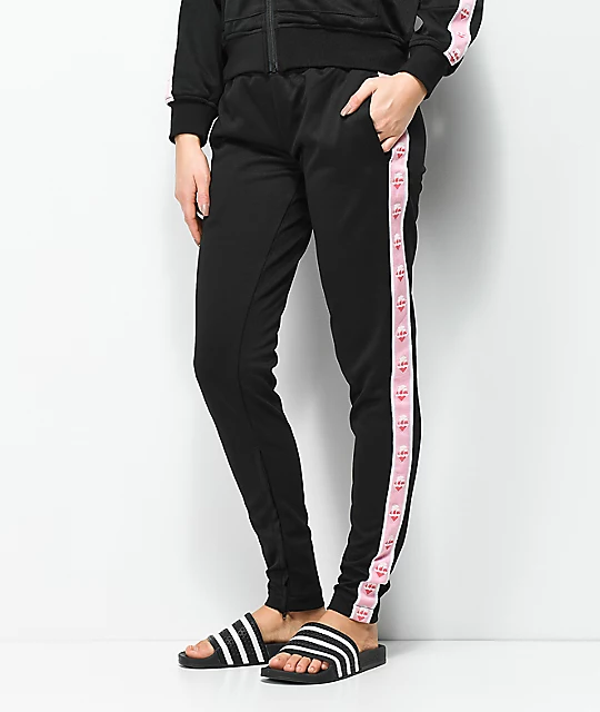 /PINK DOLPHIN Pink Dolphin Wavesport Black Track Pants