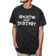 THRASHER Thrasher Skate And Destroy Black T-Shirt