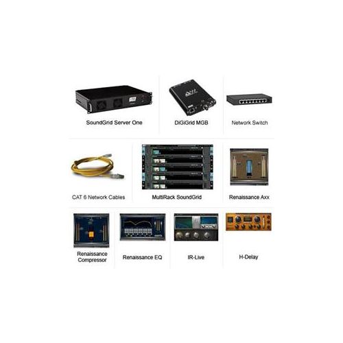  Waves SoundGrid MGB + Server One System MGBSGS1 - Adorama