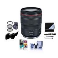 Adorama Canon RF 24-105mm f/4 L IS USM Lens with Free Basic Accessory Bundle (PC) 2963C002 A