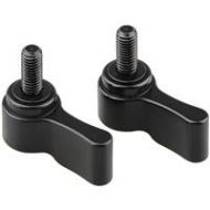 Adorama CAMVATE M5 Male Thread Rotating Knob Adjustable Screw, 13mm Long, Black, 2-Pack C1509-BLACK