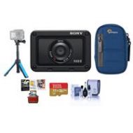 Adorama Sony Cyber-shot RX0 II Digital Camera With Free Mac Accessory Bundle DSC-RX0M2 AM