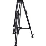 Adorama Miller HDC 100 1-Stage Tall Metal Alloy Tripod, Mid-Level Spreader Ready 2122