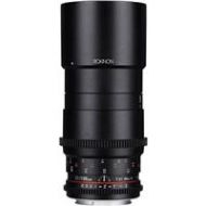 Adorama Rokinon 100mm T3.1 Telephoto Macro Cine DS Lens for Canon EF Mount Cameras DS100MC