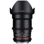 Adorama Samyang 35mm T1.5 Cine DS Wide-Angle Lens for Canon EF Mount SYDS35M-C