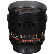 Adorama Samyang 85mm T1.5 Cine DS Aspherical Lens for Canon EF Mount SYDS85M-C
