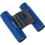 Adorama Tasco 10x25 Essentials Roof Prism Binocular, 5.5 Degree Angle of View, Blue 168125BL