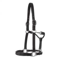 Dover Saddlery® Classic Fancy-Stitched Leather Halter