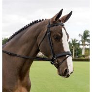 Suffolk® by Dover Saddlery® Single Crown Crystal Dressage Bridle