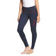 Dover Saddlery Ariat® Ladies Team Olympia Acclaim Low-Rise Knee-Patch Breech