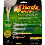 Golf Gifts & Gallery 4YardsMore Tees - Assorted