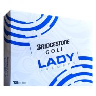 Bridgestone Lady White Precept Golf Balls - Personalized