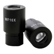 Pair of Wf10x Microscope Eyepieces (23mm) by AmScope