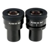 10x Focus Adjustable Plan Eyepieces For Zeiss, Leica and Nikon (30mm) by AmScope