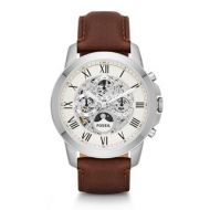 Fossil Mens ME3027 Grant Three Hand Date Automatic Brown Leather Watch by Fossil