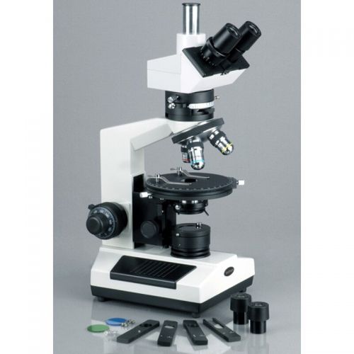  Trinocular Polarizing Microscope 40x-800x by AmScope