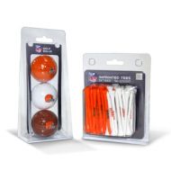 Cleveland Browns NFL Golf Ball and Tee Set