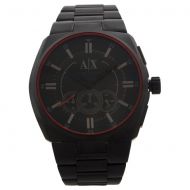 Armani Exchange Men ft s Chronograph Black Dial Black Stainless Steel Bracelet Watch AX1801 by Armani Exchange