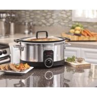 Hamilton Beach Stainless Steel 6 Quart Programmable Searing Slow Cooker by Hamilton Beach