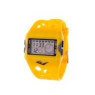 Everlast Retro Mens Digital Square Sport Yellow Digital Watch with Silicone Strap by Everlast
