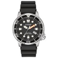 Citizen Mens BN0150-28E ISO-compliant Promaster Diver Black Dial Polyurethane and Stainless Steel Watch by Citizen