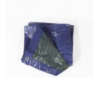 Sunnydaze Waterproof Multi-Purpose Poly Tarp, Size and Color Options Available - Blue/Green by Sunnydaze Decor