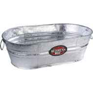 Hot Dipped 5.5 Gallon Steel Oval Tub