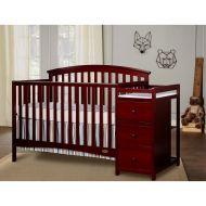 Dream On Me Niko, 5 in 1 Convertible Crib with Changerby Dream on Me