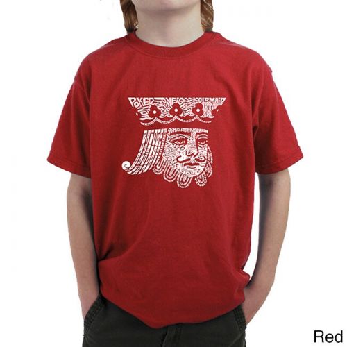  Boy ft s King of Spades T-shirt by Los Angeles Pop Art