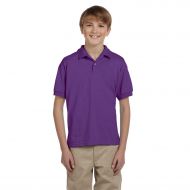 Dryblend Boys ft Purple Jersey Polo Shirt by Gildan