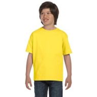 Beefy-T Boys Yellow T-Shirt by Hanes
