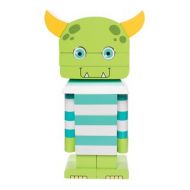 Manhattan Toy Monty The Monster Magnetic Wooden Stacking Block Puzzle by Manhattan Toy