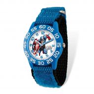 Marvel Captain America Acrylic Blue Nylon Time Teacher Watch by Marvel