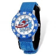 Marvel Avengers Captain America Blue Hook and Loop Time Teacher Watch by Marvel