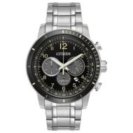 Citizen Mens CA4358-58E Eco-Drive Stainless Steel Subdial Watch by Citizen