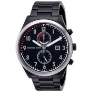 Michael Kors Mens MK8575 Saunder Chronograph Black Stainless Steel Watch by Michael Kors
