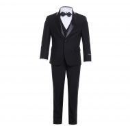 Ferrecci Boys 5-Piece Shawl Collar Tuxedo Suit Set by Ferrecci