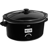 Weston 5 Qt Slow Cooker with Lid Latch Strap by Weston