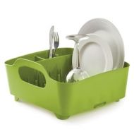 Umbra Tub All-in-One Self-Draining Dish Drying Rack by Umbra