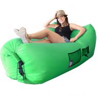 WooHoo 3.0 Giant Outdoor Inflatable Lounger with Carry Bag (Green)
