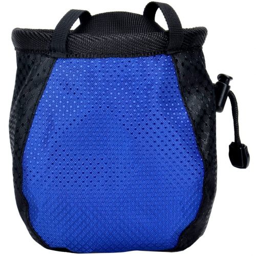  New Rock Climbing Panda Design Chalk Bag Adjustable Belt, 337-Blue by AMC