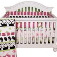 Girls Cotton Tale Hottsie Dottsie 4-Piece Crib Bedding Set by Cotton Tale