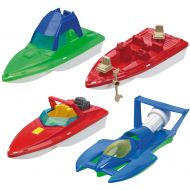 American Plastic Toys Deluxe Boat Assortment Set (Case of 10) by American Plastic Toys