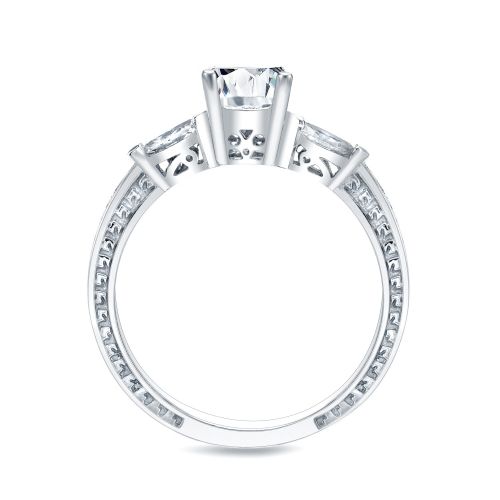  Auriya 14k Gold 45ct TDW Certified Diamond Bridal Ring Set by Auriya