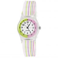 Lily Nily Kids Plastic and Stainless Steel Stripe Watch by Lily Nily
