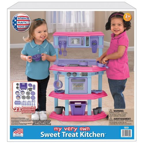  American Plastic Toys My Very Own Sweet Treat Kitchen - PinkPurple by American Plastic Toys