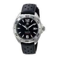 Tag Heuer Mens WAZ2113.FT8023 Formula 1 Black Dial Black Rubber Strap Automatic Watch by Tag Heuer